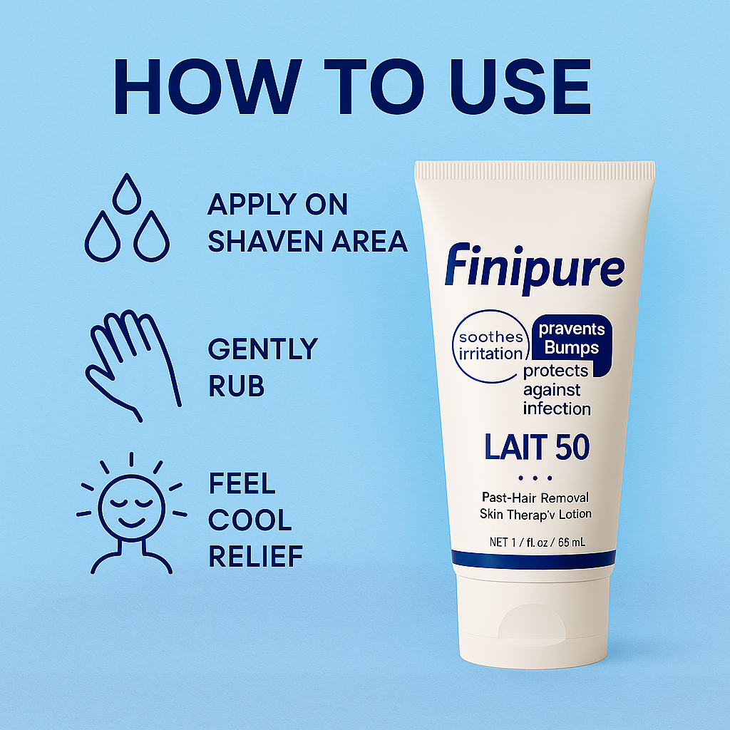 Finipure – Soothing Post-Hair Removal Skin Therapy